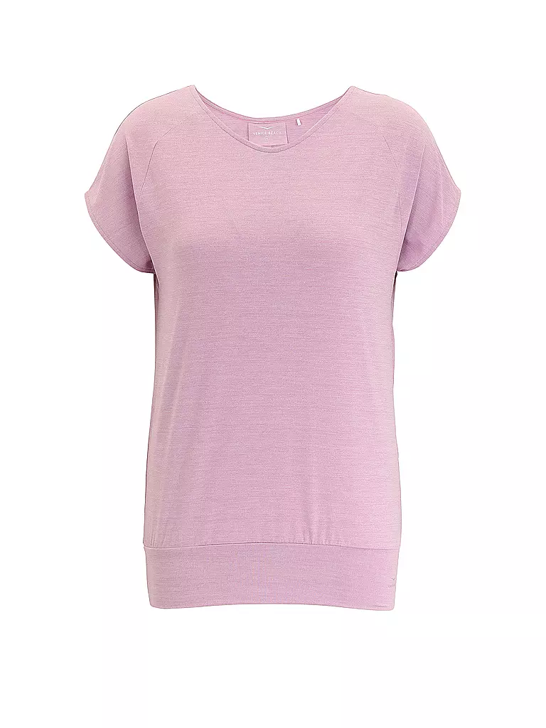 VENICE BEACH | Damen Fitnessshirt Sui | rosa