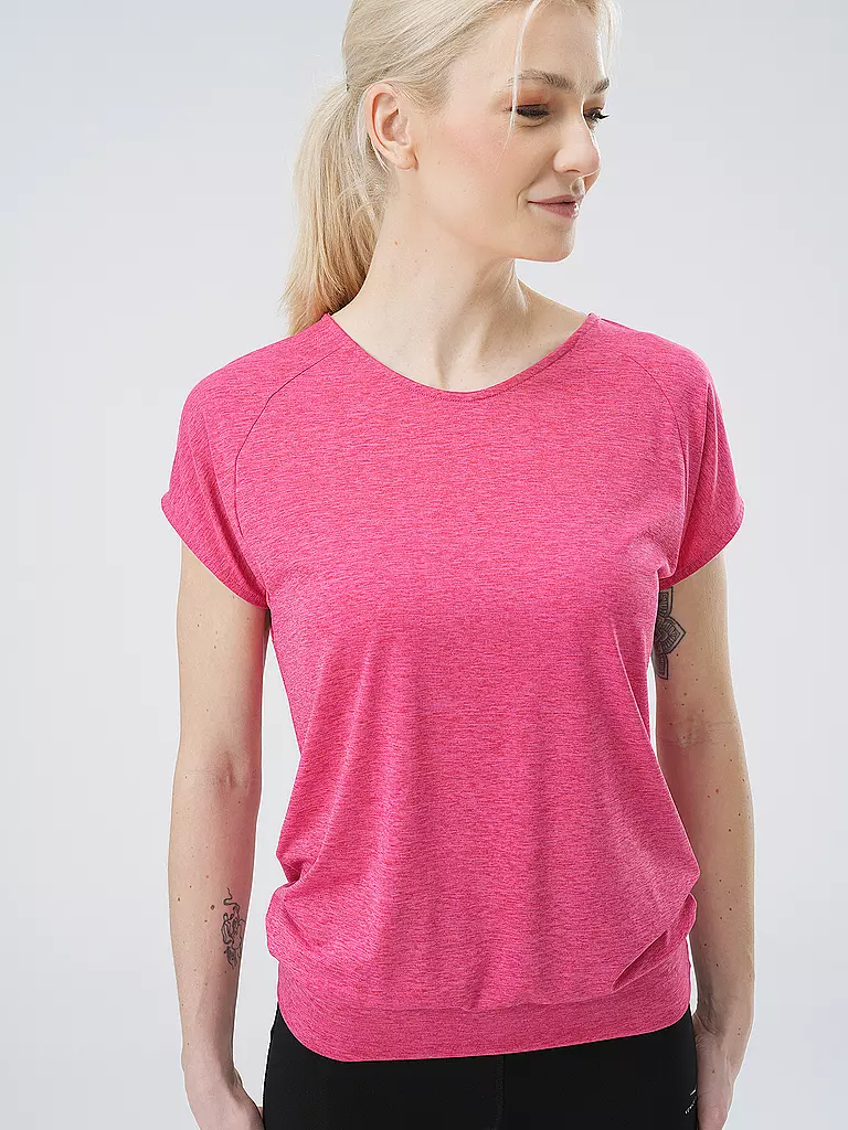 VENICE BEACH | Damen Fitnessshirt Sui | pink