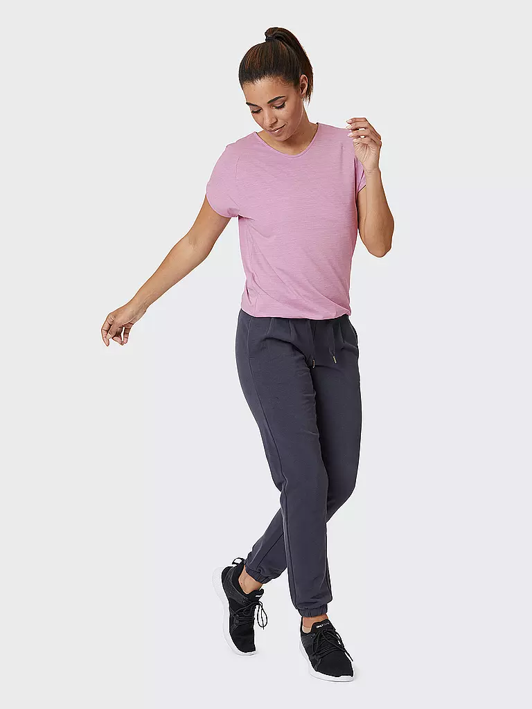 VENICE BEACH | Damen Fitnessshirt Sui | hellblau