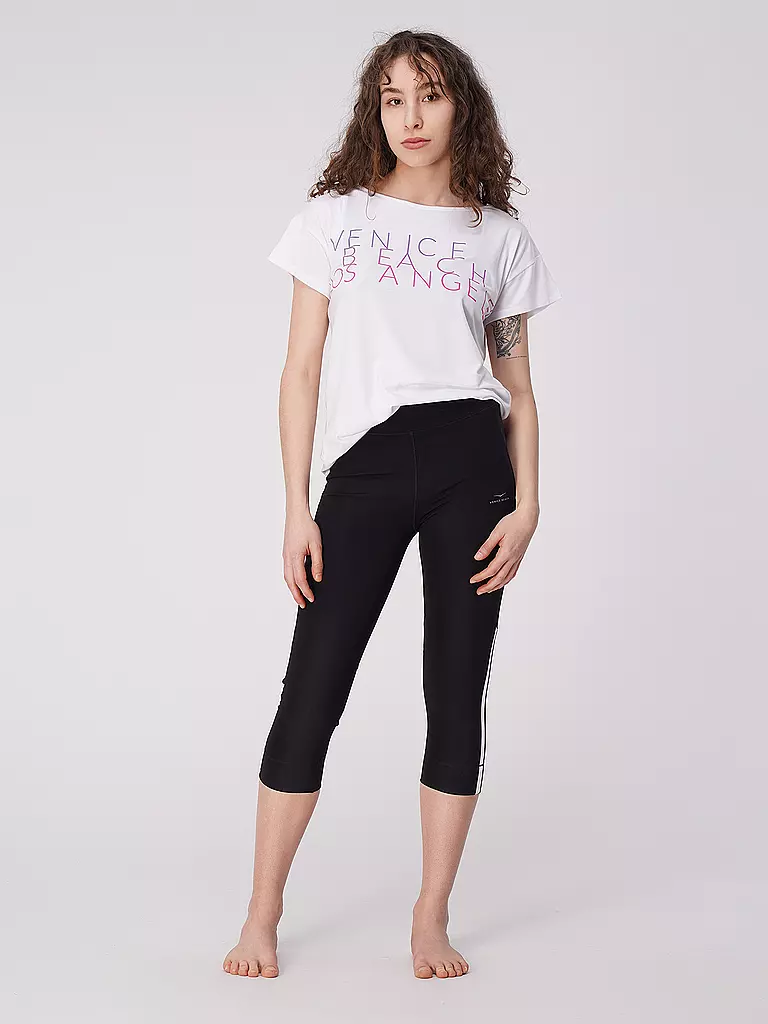 VENICE BEACH | Damen Fitnessshirt Tiana | weiss