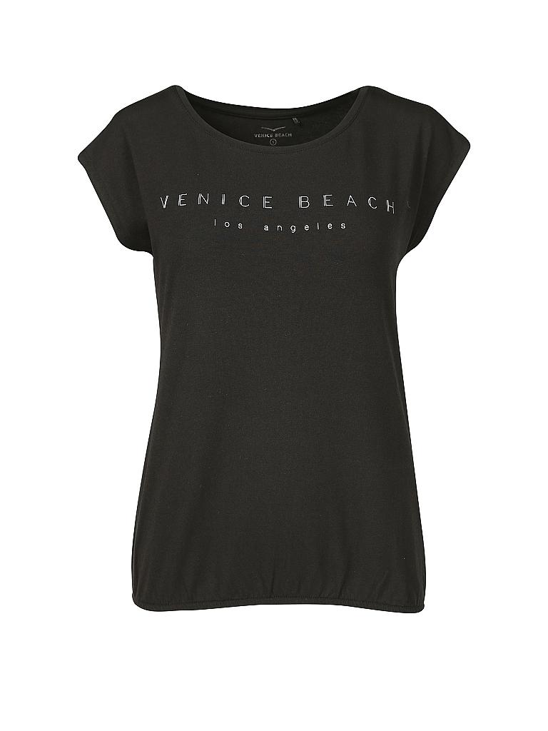 VENICE BEACH | Damen Fitnessshirt Wonder | schwarz