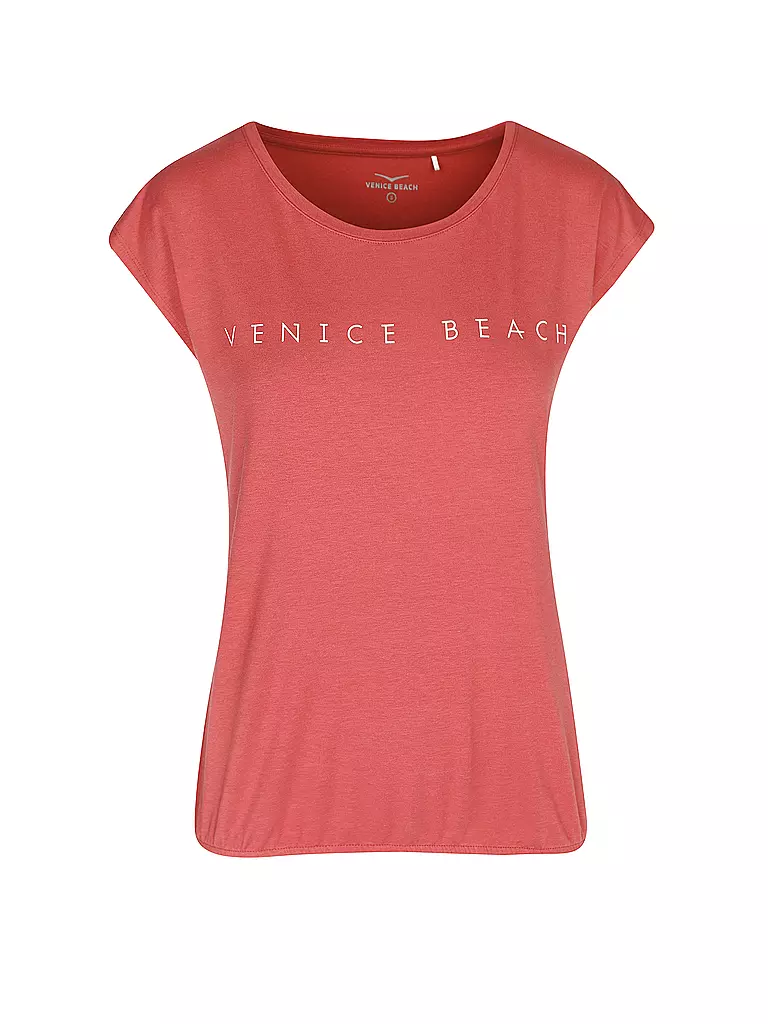 VENICE BEACH | Damen Fitnessshirt Wonder | dunkelrot