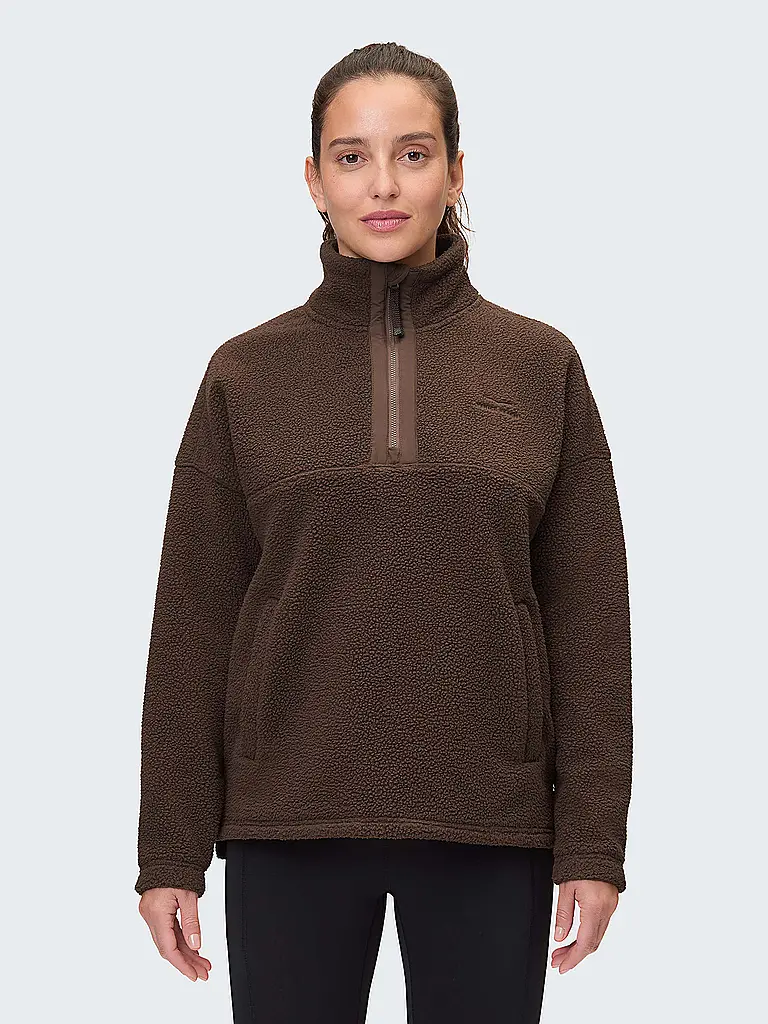 VENICE BEACH | Damen Fitnesssweater Sarah HalfZip | 
