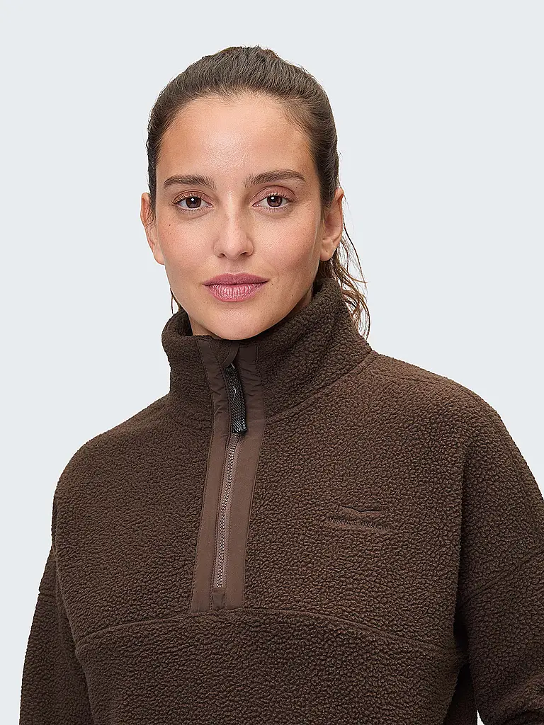 VENICE BEACH | Damen Fitnesssweater Sarah HalfZip | 