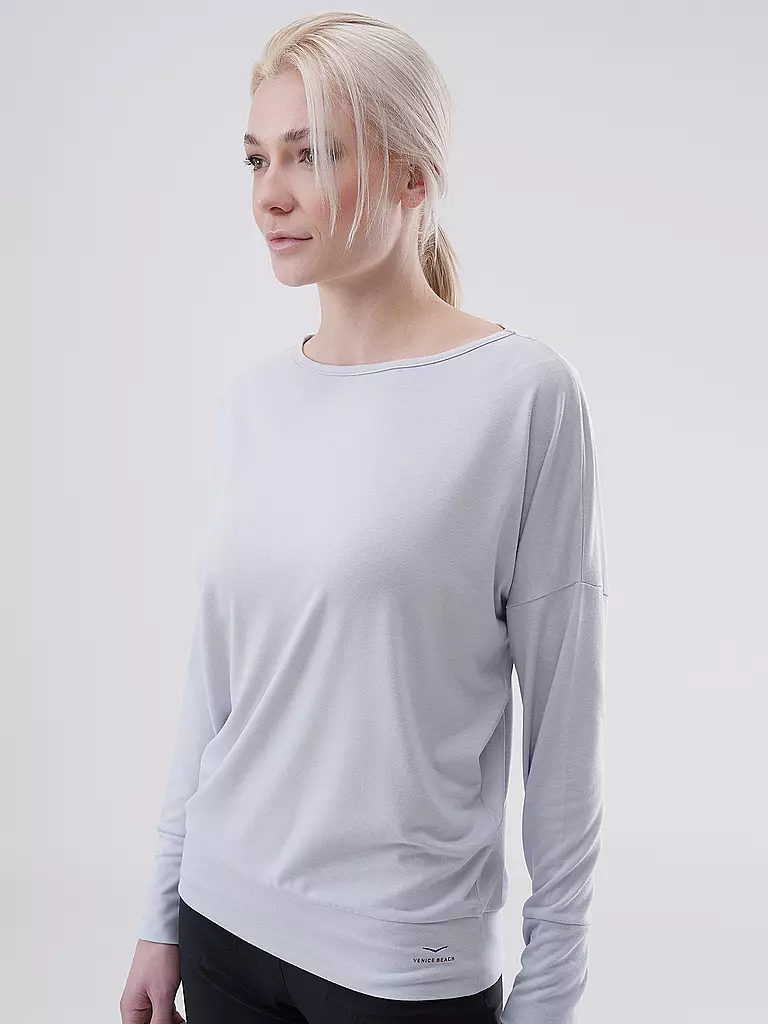 VENICE BEACH | Damen Sweater Calma Melange | creme