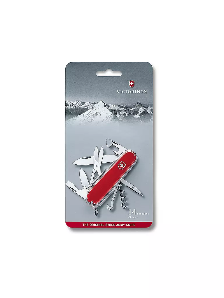 VICTORINOX | Taschenmesser Climber | rot