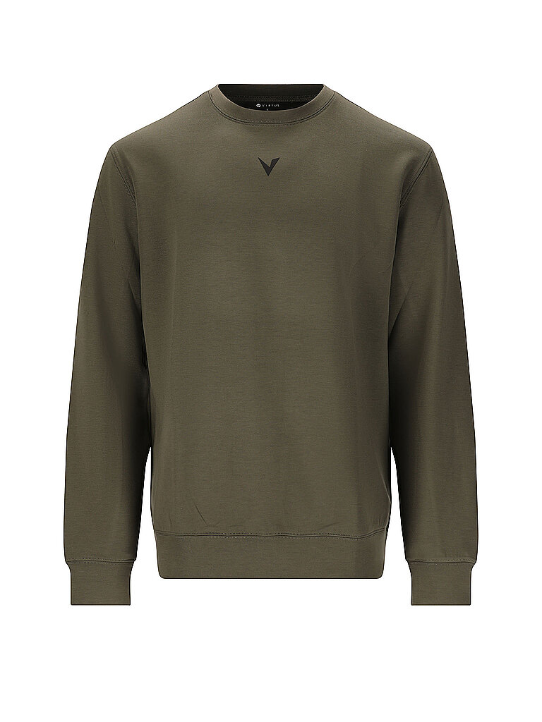 VIRTUS Herren Sweater Taro Crew dunkelgrün | XXL — Bild 2