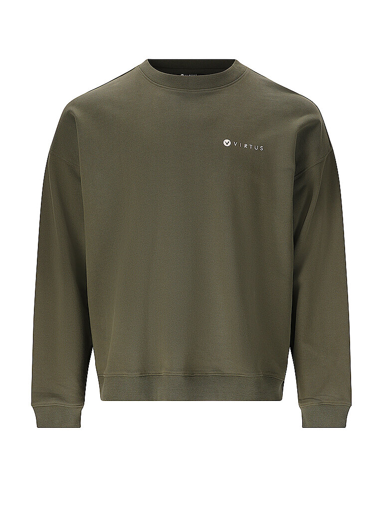 VIRTUS Herren Sweater Kallan dunkelgrün | S