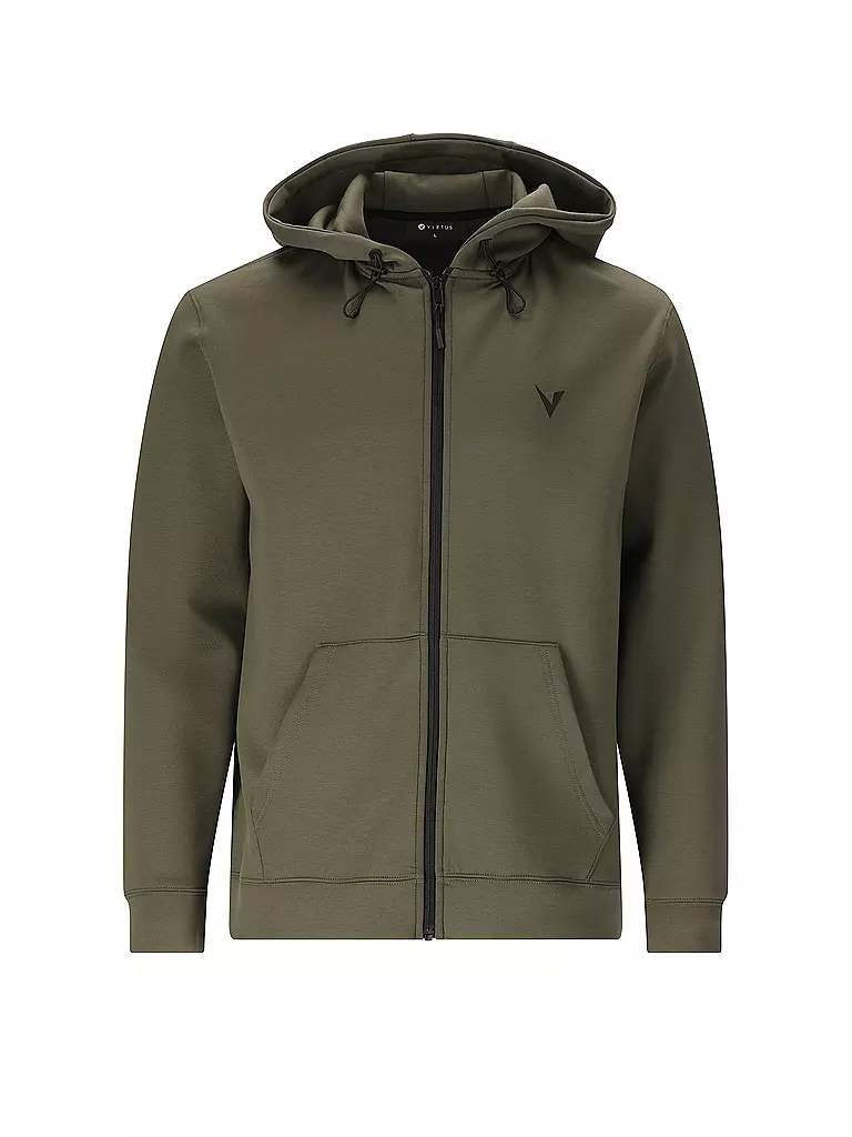 VIRTUS | Herren Kapuzenjacke Taro | dunkelgrün