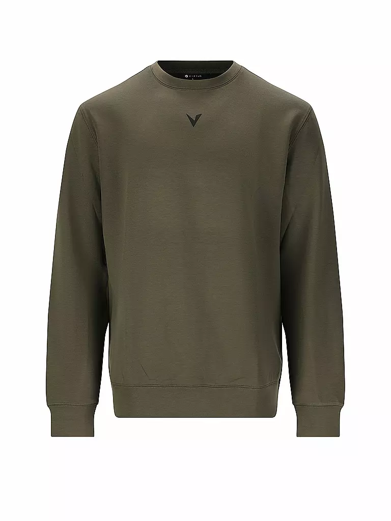 VIRTUS | Herren Sweater Taro Crew | dunkelgrün