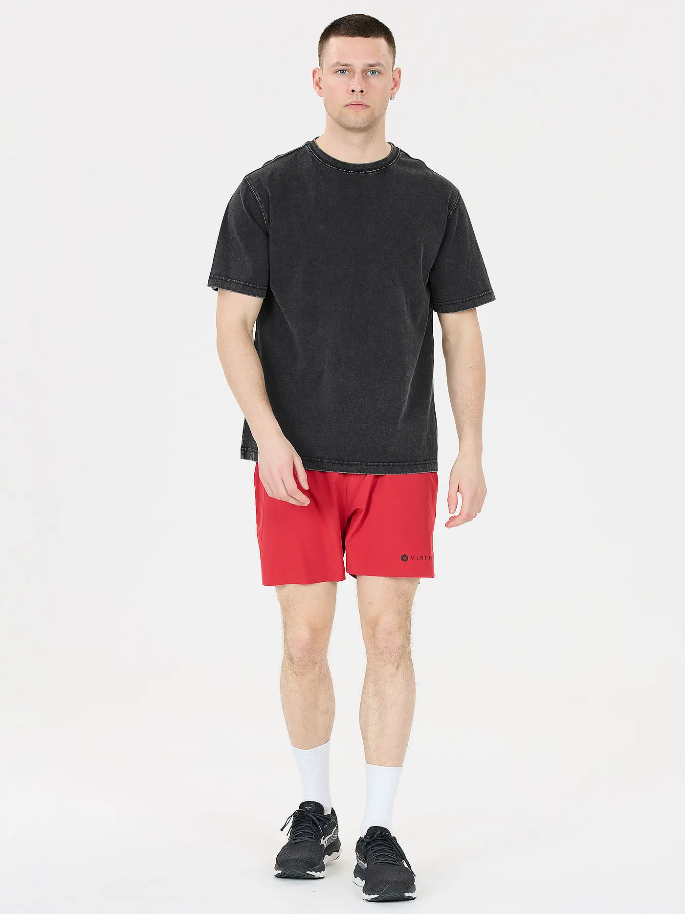 VIRTUS | Herren T-Shirt LLyod Washed | schwarz