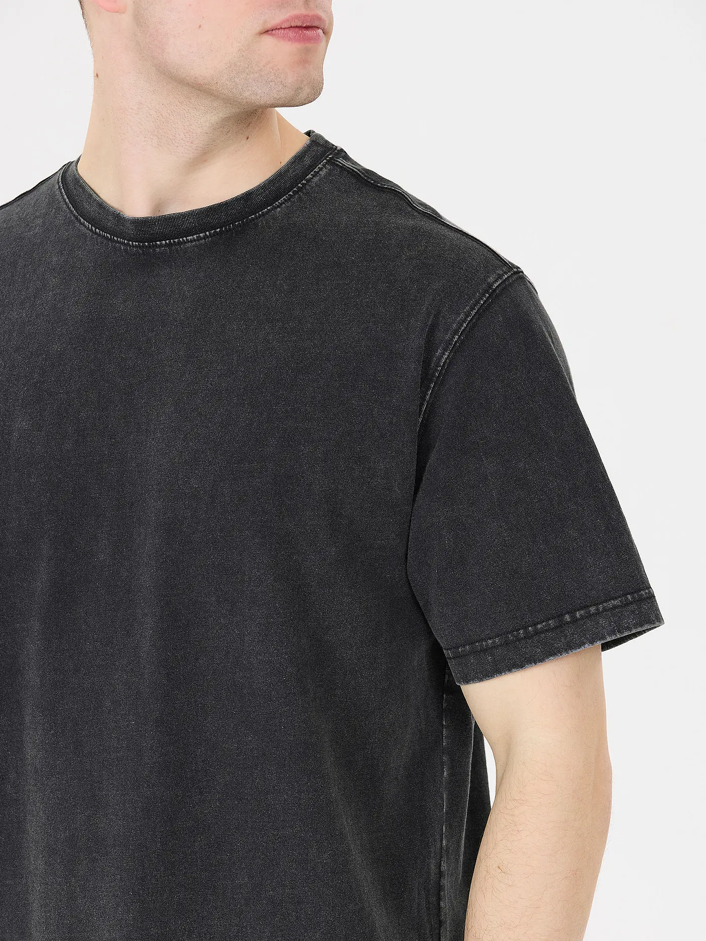 VIRTUS | Herren T-Shirt LLyod Washed | schwarz
