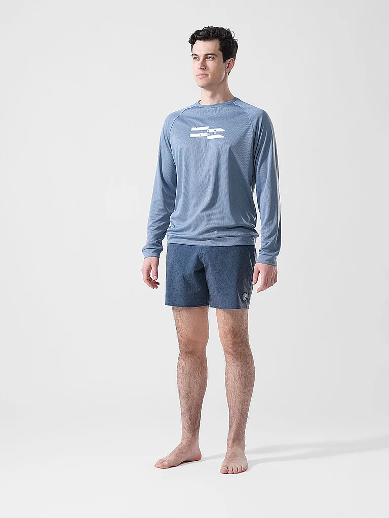 VOLCOM Herren Beachshorts Psyche Stoney Cotton 17 dunkelblau | 32 — Bild 3