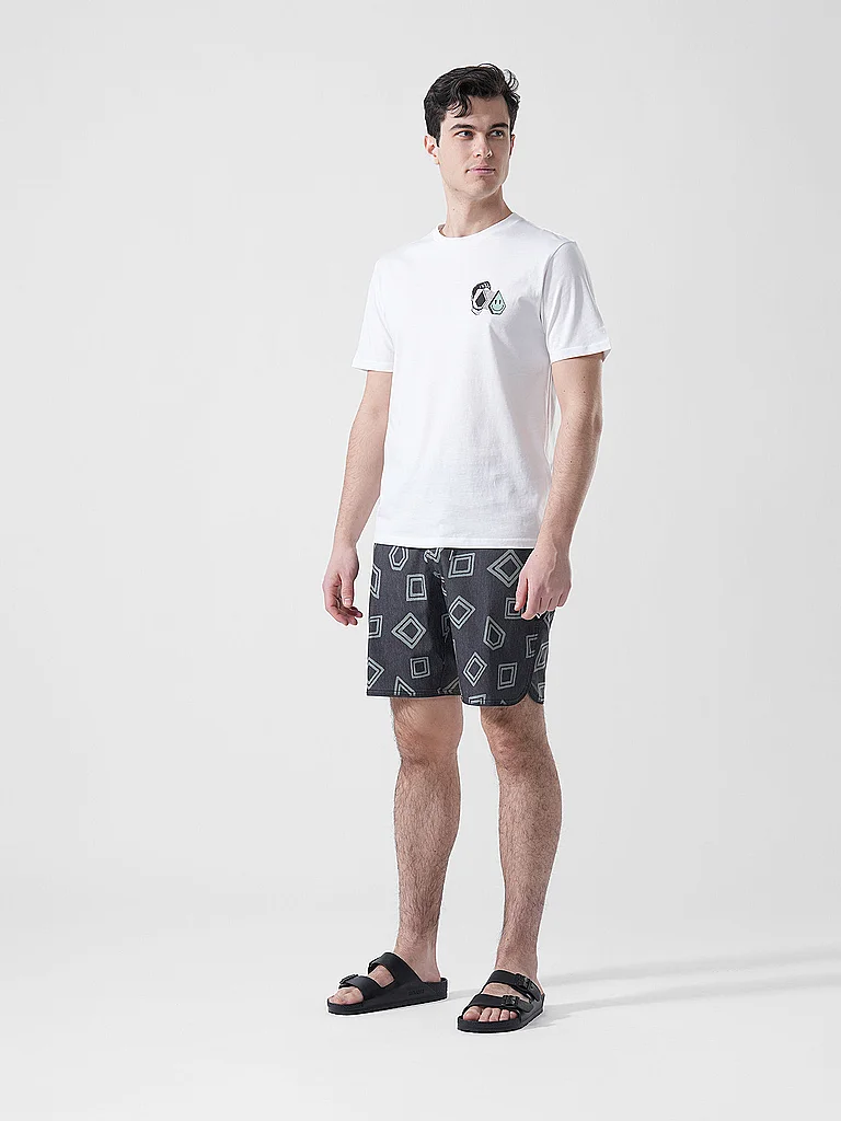 VOLCOM Herren Beachshirt Aura BSC weiss | L — Bild 3