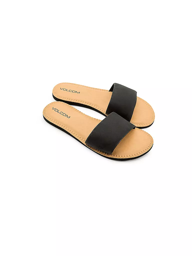 VOLCOM | Damen Badepantoffeln Simple Slide | schwarz