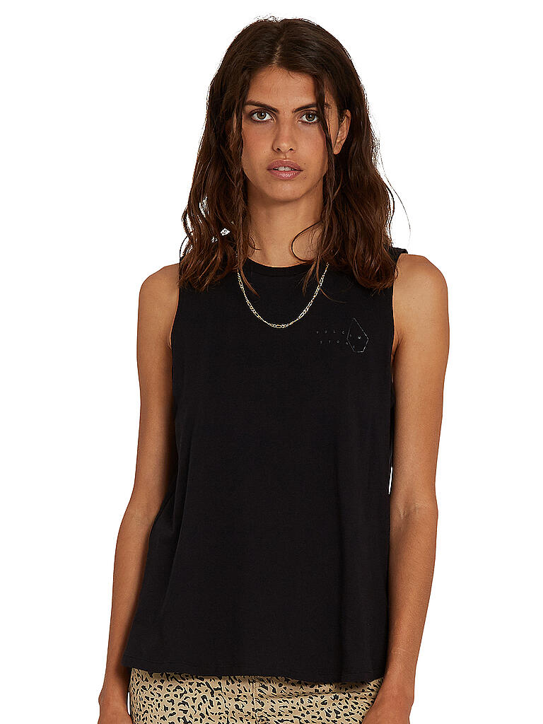 VOLCOM | Damen Beachtank Frontye | schwarz