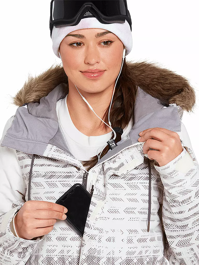 VOLCOM | Damen Snowboardjacke Shadow Ins | grau