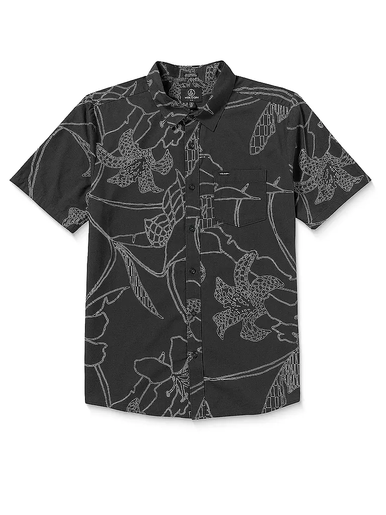 VOLCOM | Herren Beachhemd Cad Floral | grau