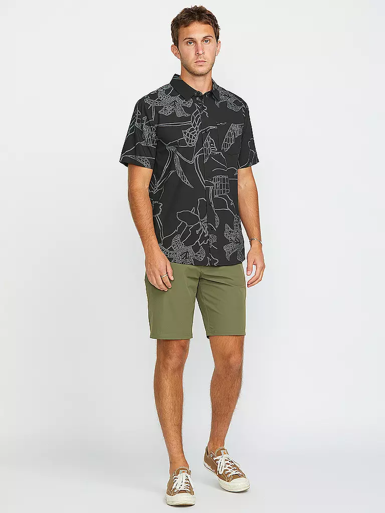 VOLCOM | Herren Beachhemd Cad Floral | grau