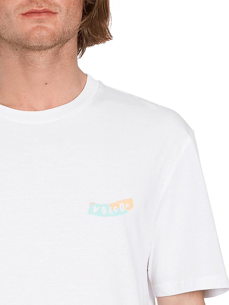 VOLCOM | Herren Beachshirt Aquapistol  | weiss