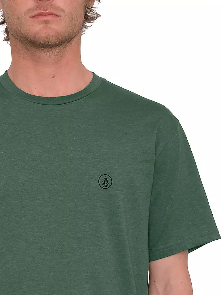 VOLCOM | Herren Beachshirt Circle Blanks | dunkelgrün