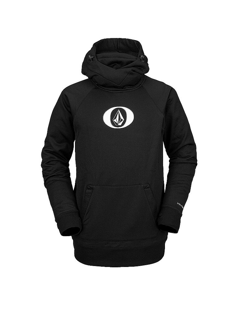 Herren Snowboard Sweater Hydro Riding Hoodie schwarz