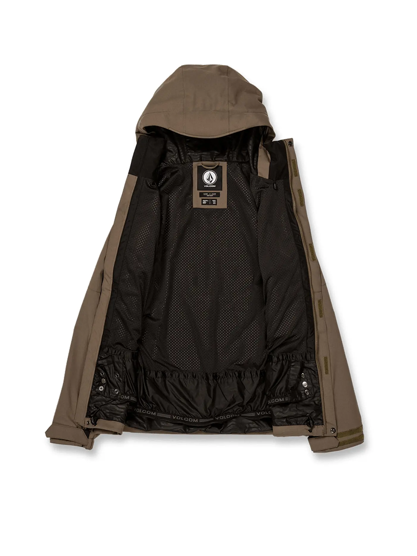 VOLCOM | Herren Snowboardjacke OP Insulated | braun