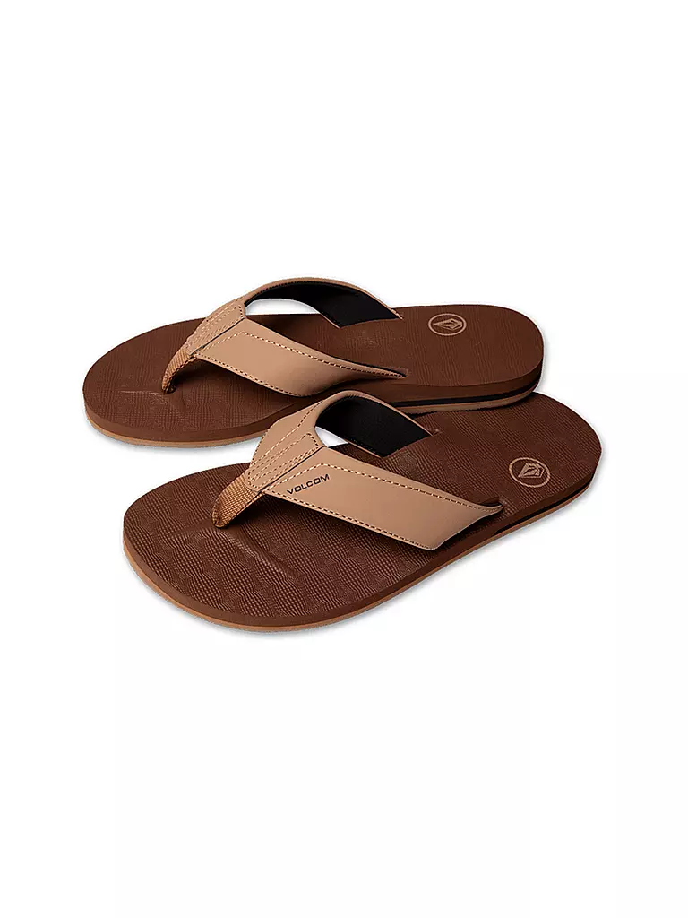 VOLCOM | Herren Zehentrenner Victor | braun