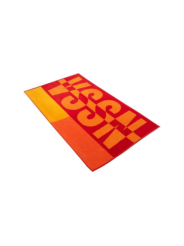 VOSSEN Badetuch VSSN Blocks rot