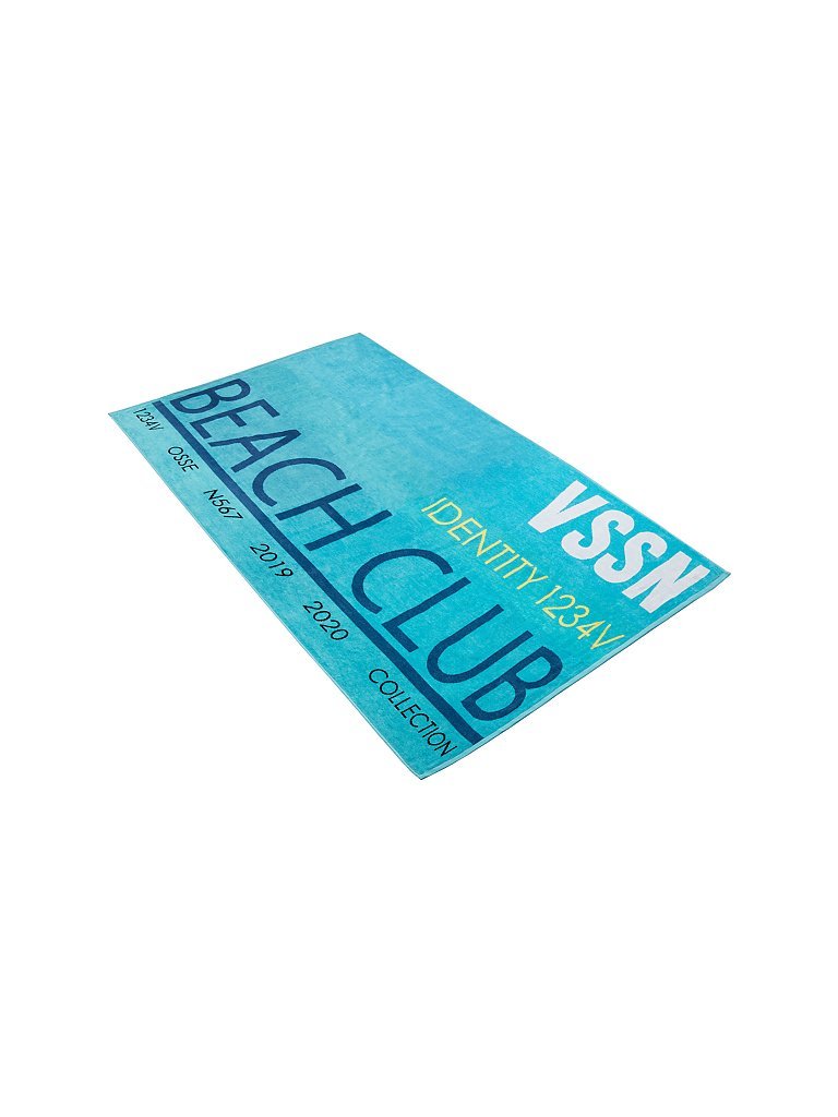 VOSSEN Badetuch VSSN Platinum blau