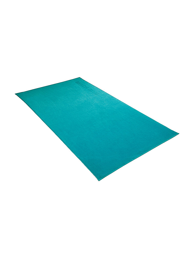 VOSSEN Velour-Strandtuch Beach Club 100x180cm grün