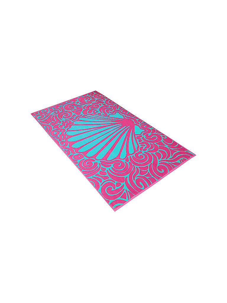 VOSSEN Badetuch Aqua Flow 100x180cm pink