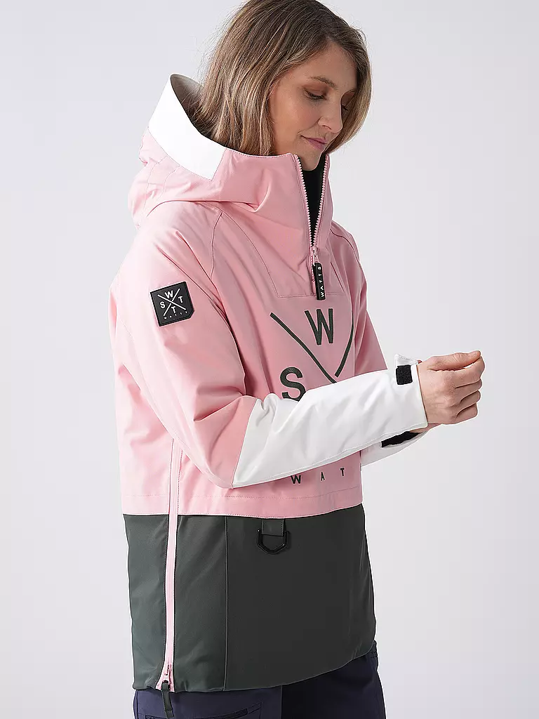 WATTS |  Damen Ski Schlupfjacke X-Metod | rosa