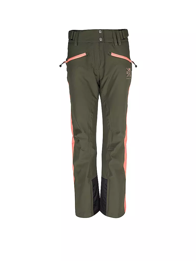 WATTS | Damen Skihose Tech | olive