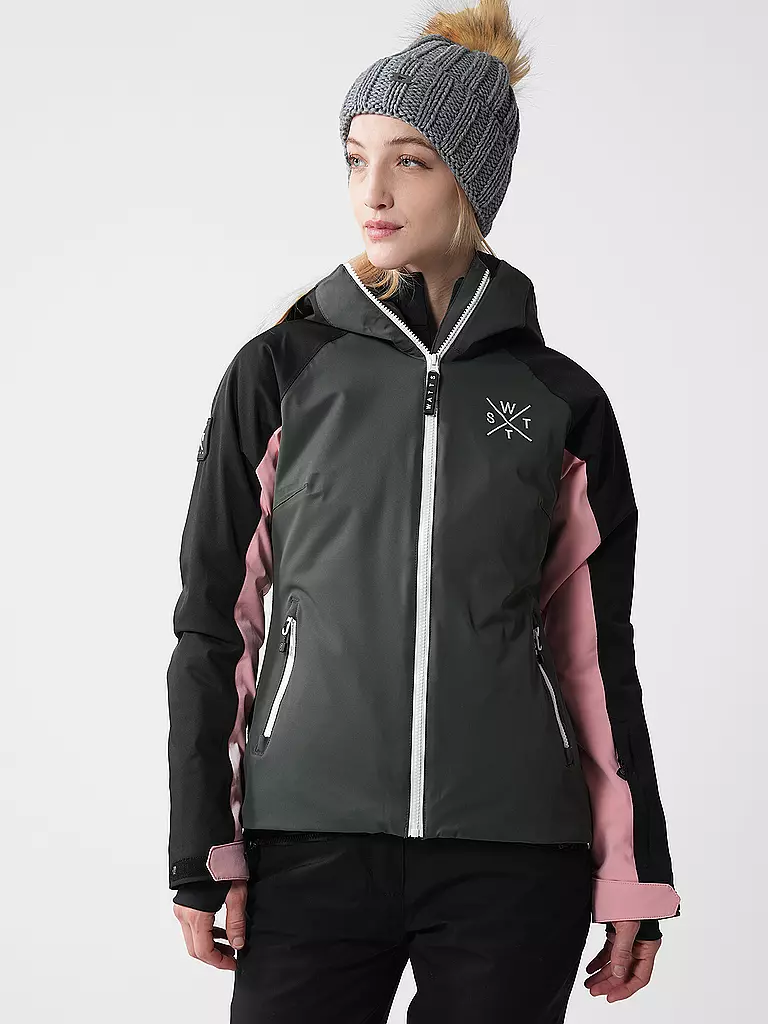 WATTS | Damen Skijacke X-Ice | dunkelgrün