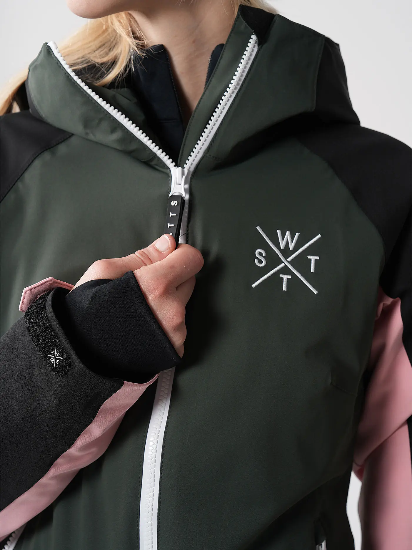 WATTS | Damen Skijacke X-Ice | dunkelgrün