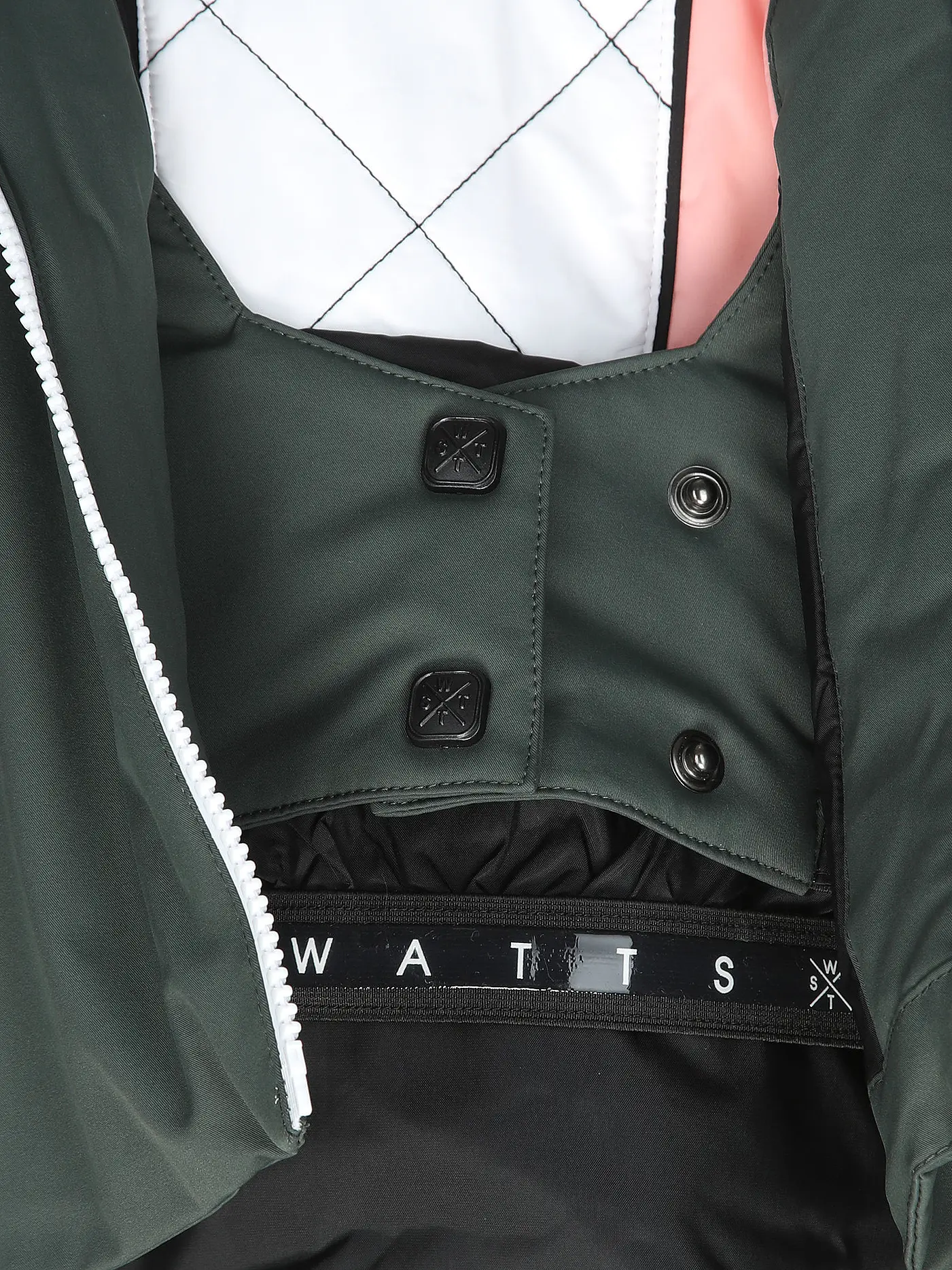 WATTS | Damen Skijacke X-Ice | dunkelgrün