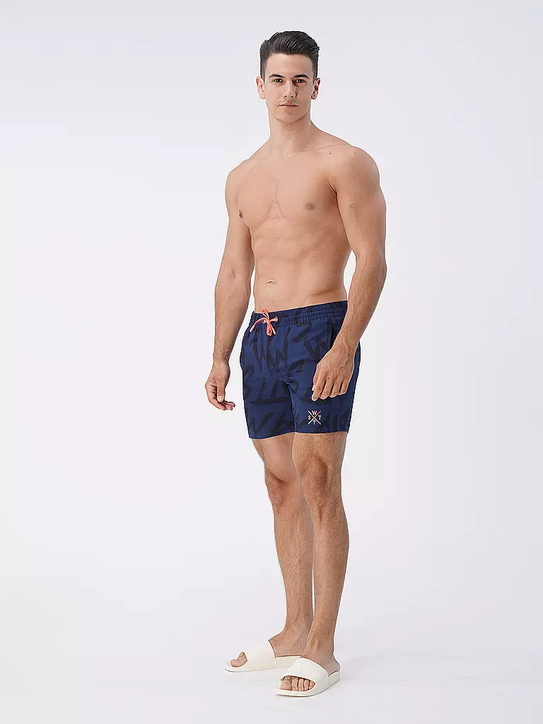 WATTS | Herren Badeshort | dunkelblau