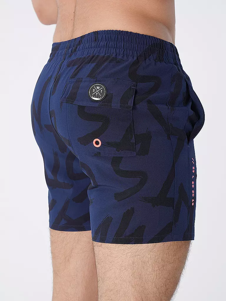 WATTS | Herren Badeshort | dunkelblau