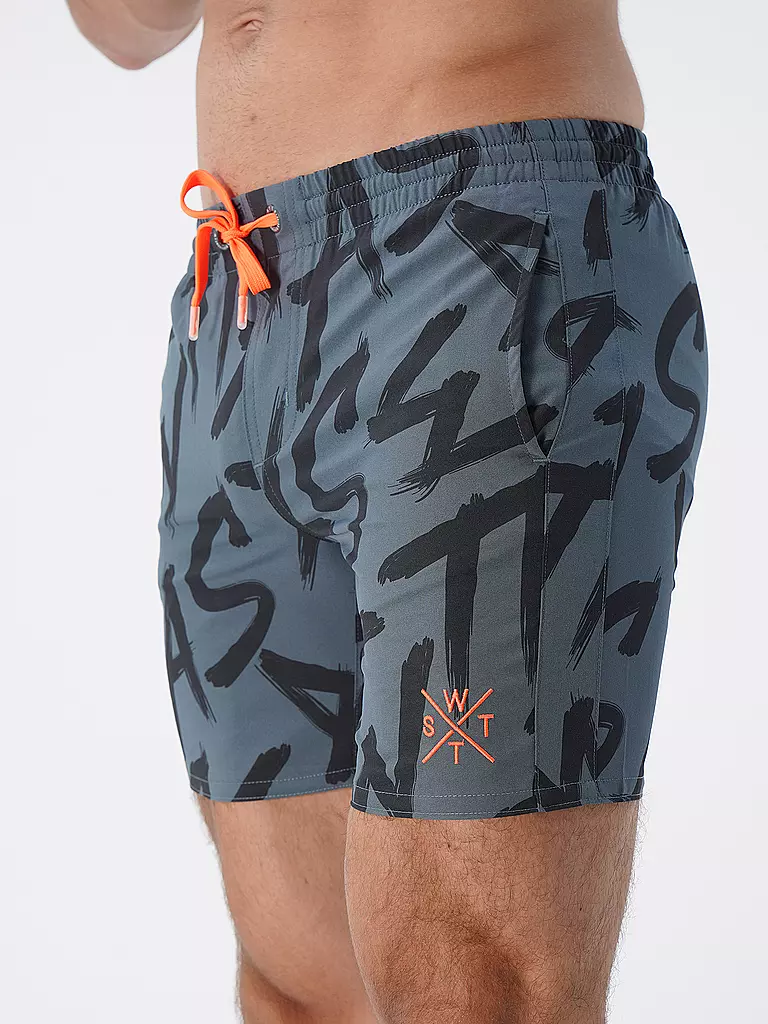 WATTS | Herren Badeshort | grau