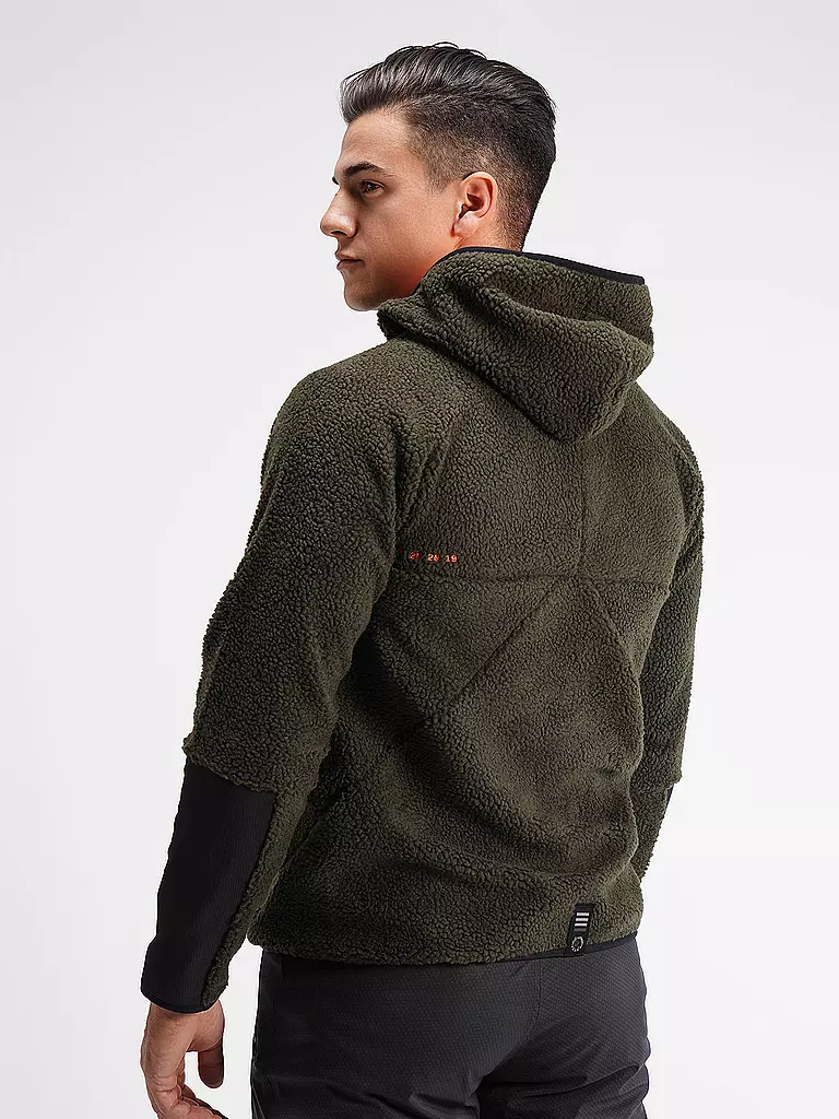 WATTS | Herren Fleecejacke | olive