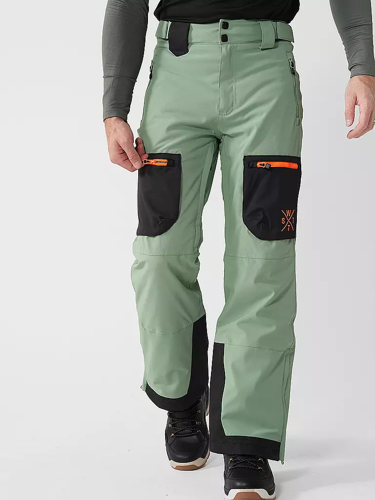 WATTS | Herren Skihose Jib | hellgrün