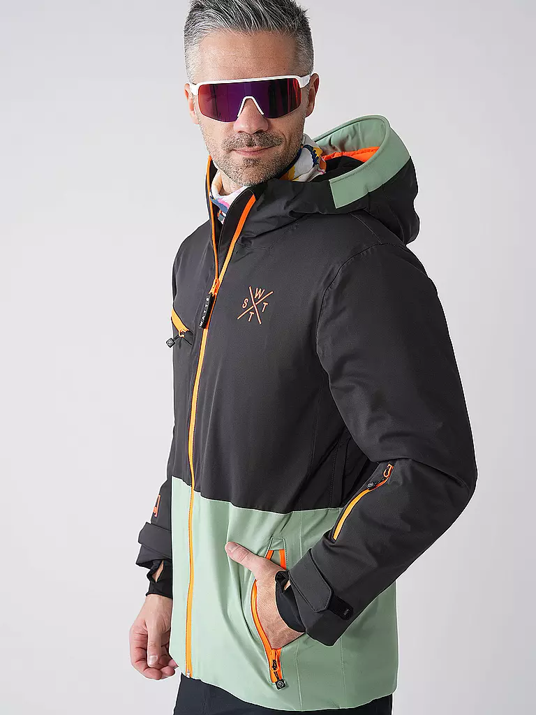 WATTS | Herren Skijacke X-Regular | schwarz