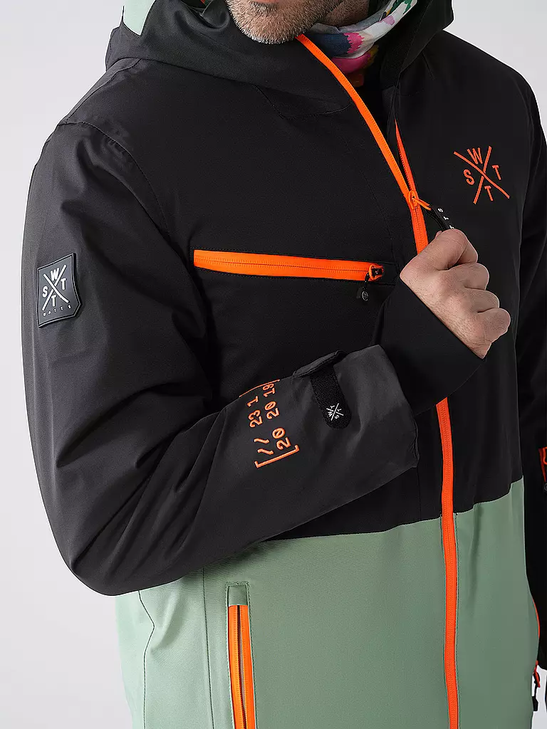 WATTS | Herren Skijacke X-Regular | schwarz