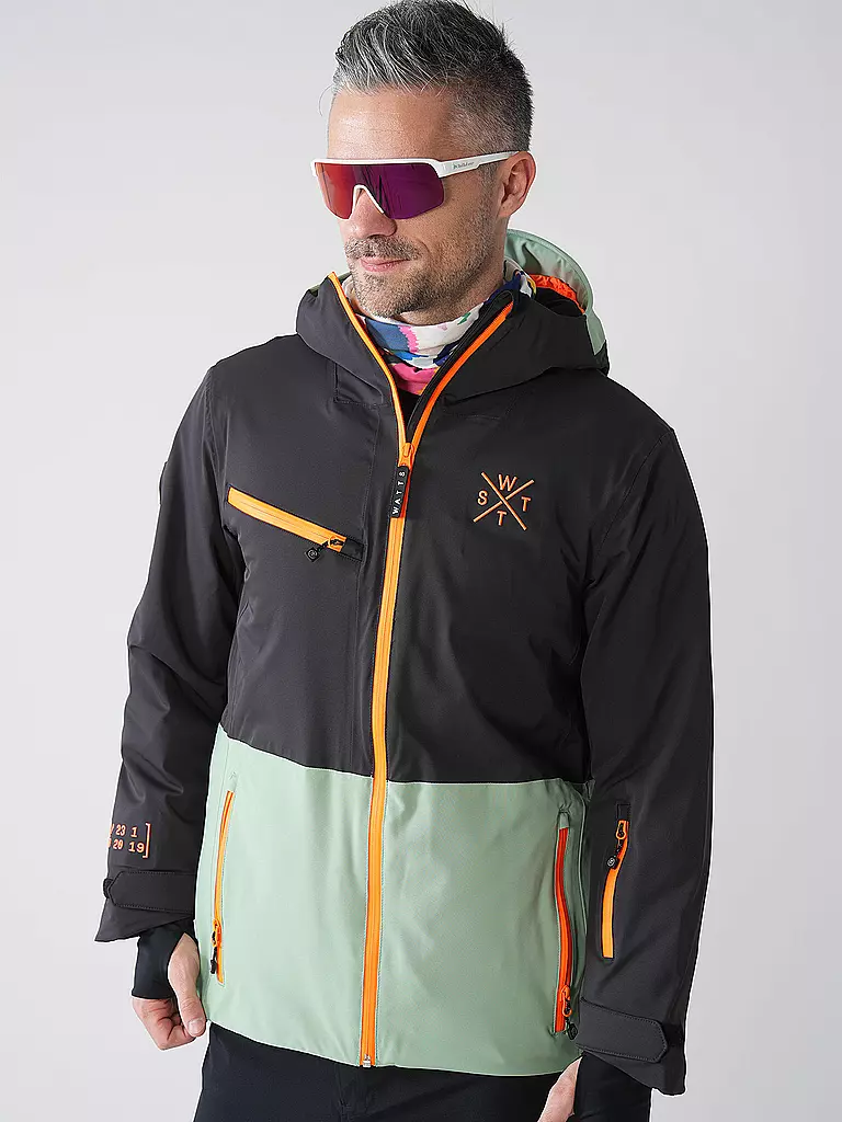 WATTS | Herren Skijacke X-Regular | schwarz
