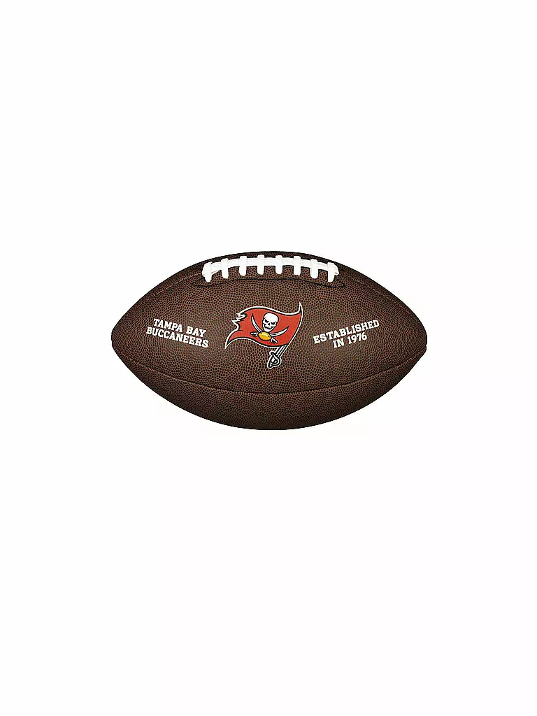 WILSON | American Football NFL Lizenzball Tampa Bay Buccaneers | braun