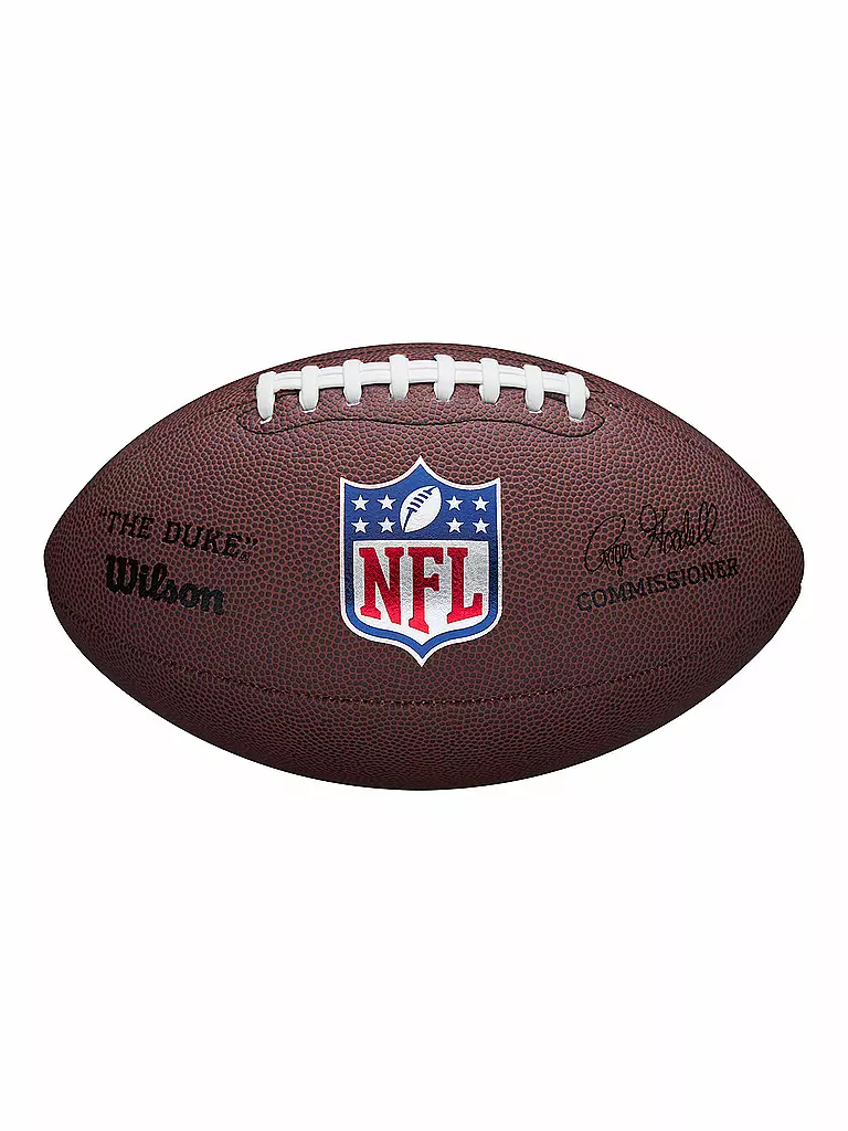 WILSON | American Football NFL Replica Game Ball The Duke | braun