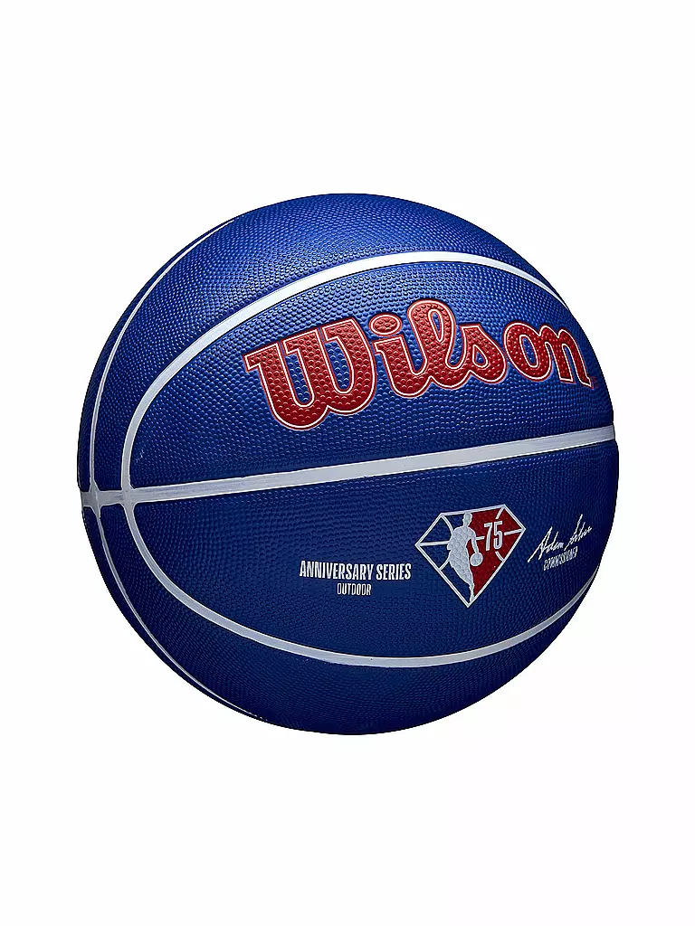 WILSON | Basketball NBA 75th Anniversary Series Outdoor | blau