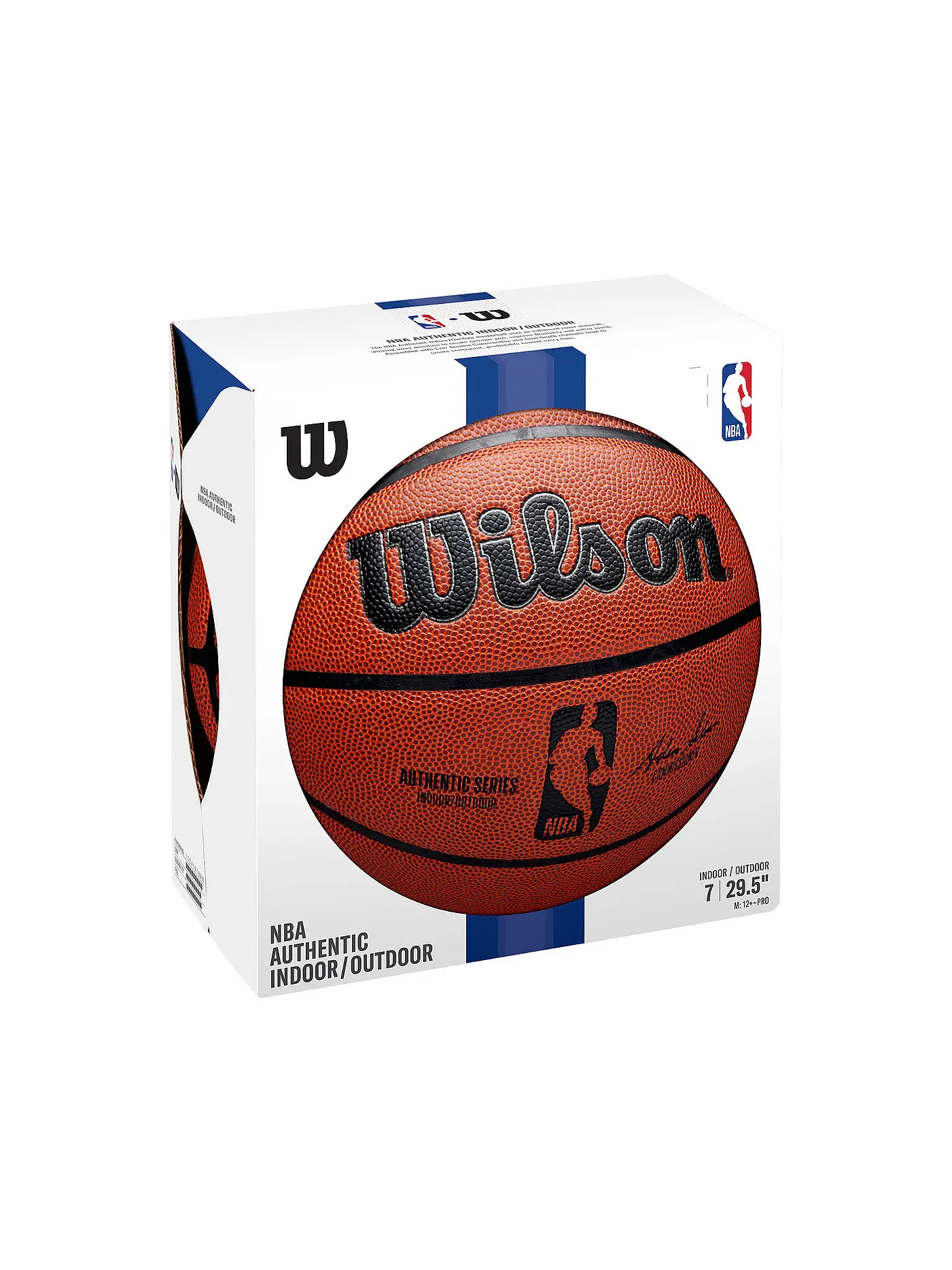 WILSON | Basketball NBA Authentic Indoor/Outdoor  | braun