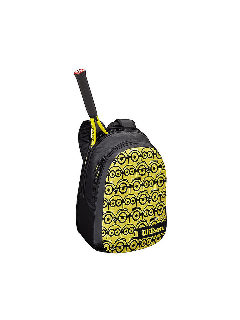 WILSON | Kinder Tennisrucksack Minions Junior | gelb